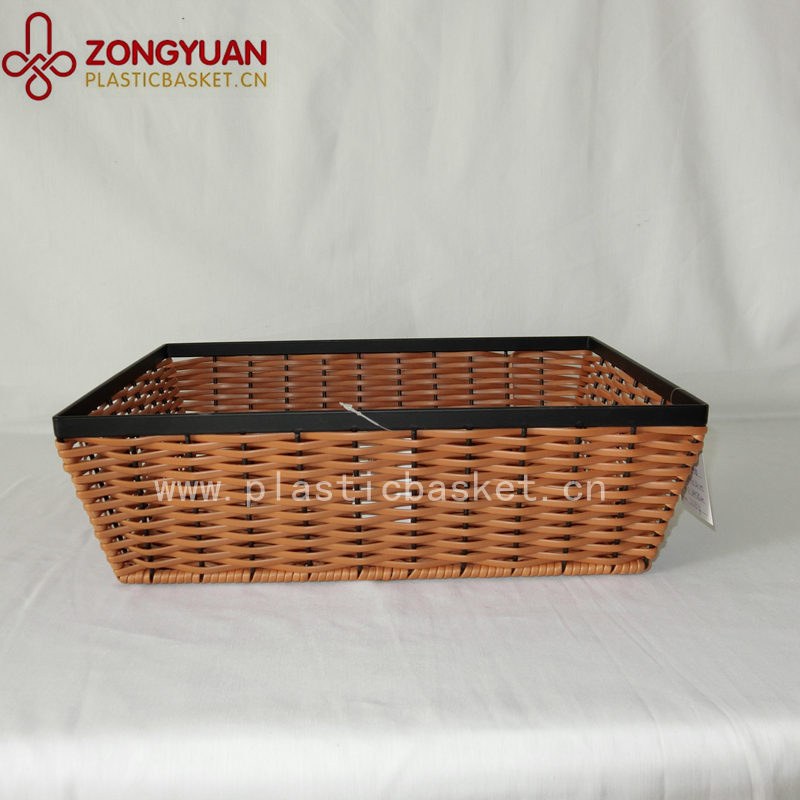 PP Rattan Storage Basket