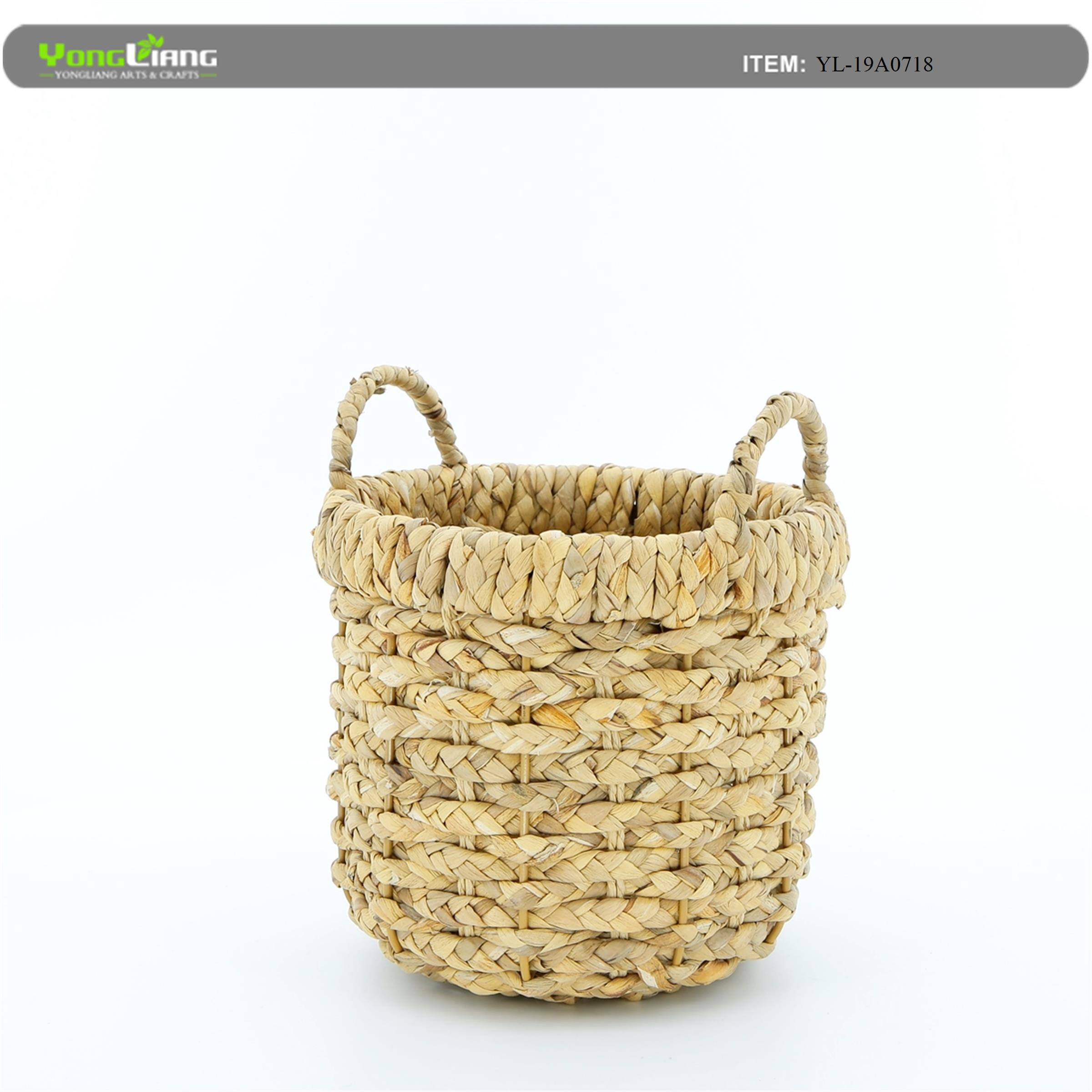 Water Hyacinth Storage Basket