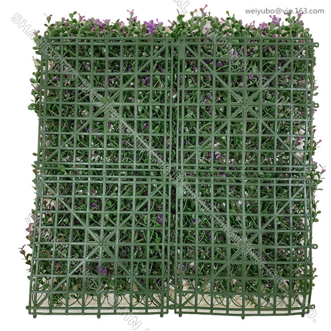 Artificial Purple Eucalyptus Wall Panel 50x50cm