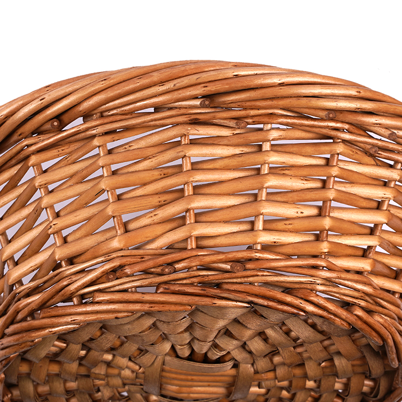 Handmade Willow Wicker Fruit Storage Basket