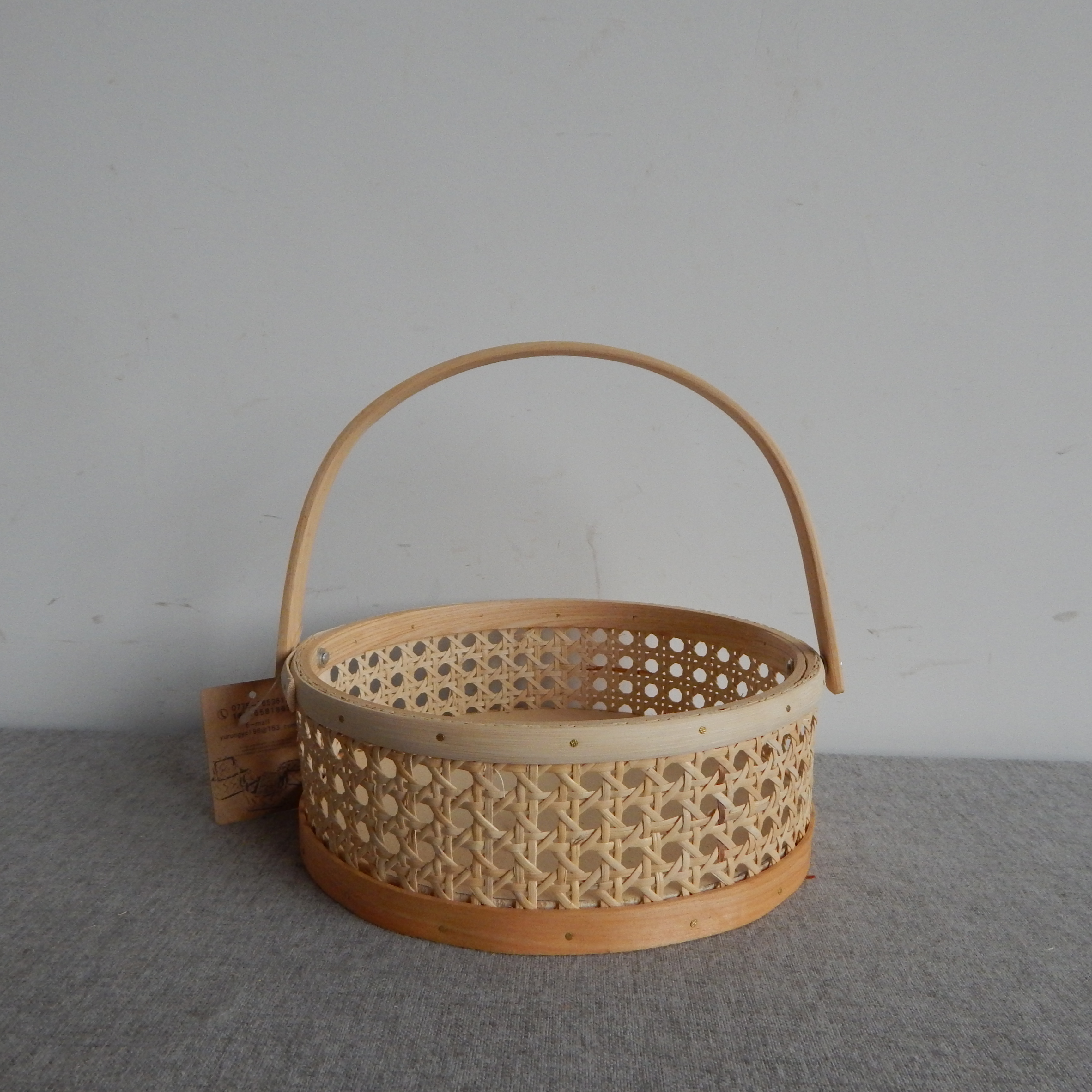 Hand Woven Rattan Storage Basket