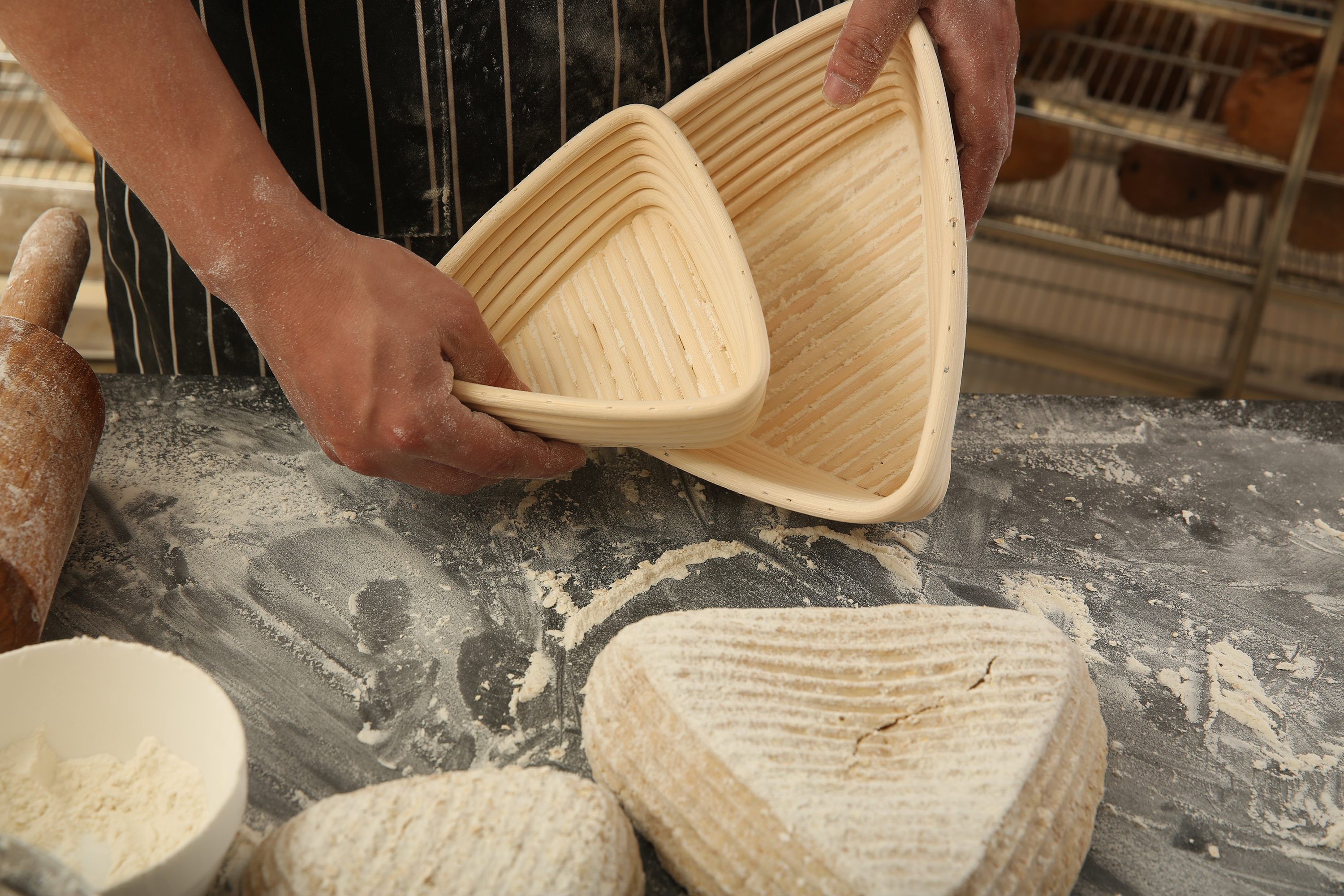 Triangle Bread Fermenting Basket