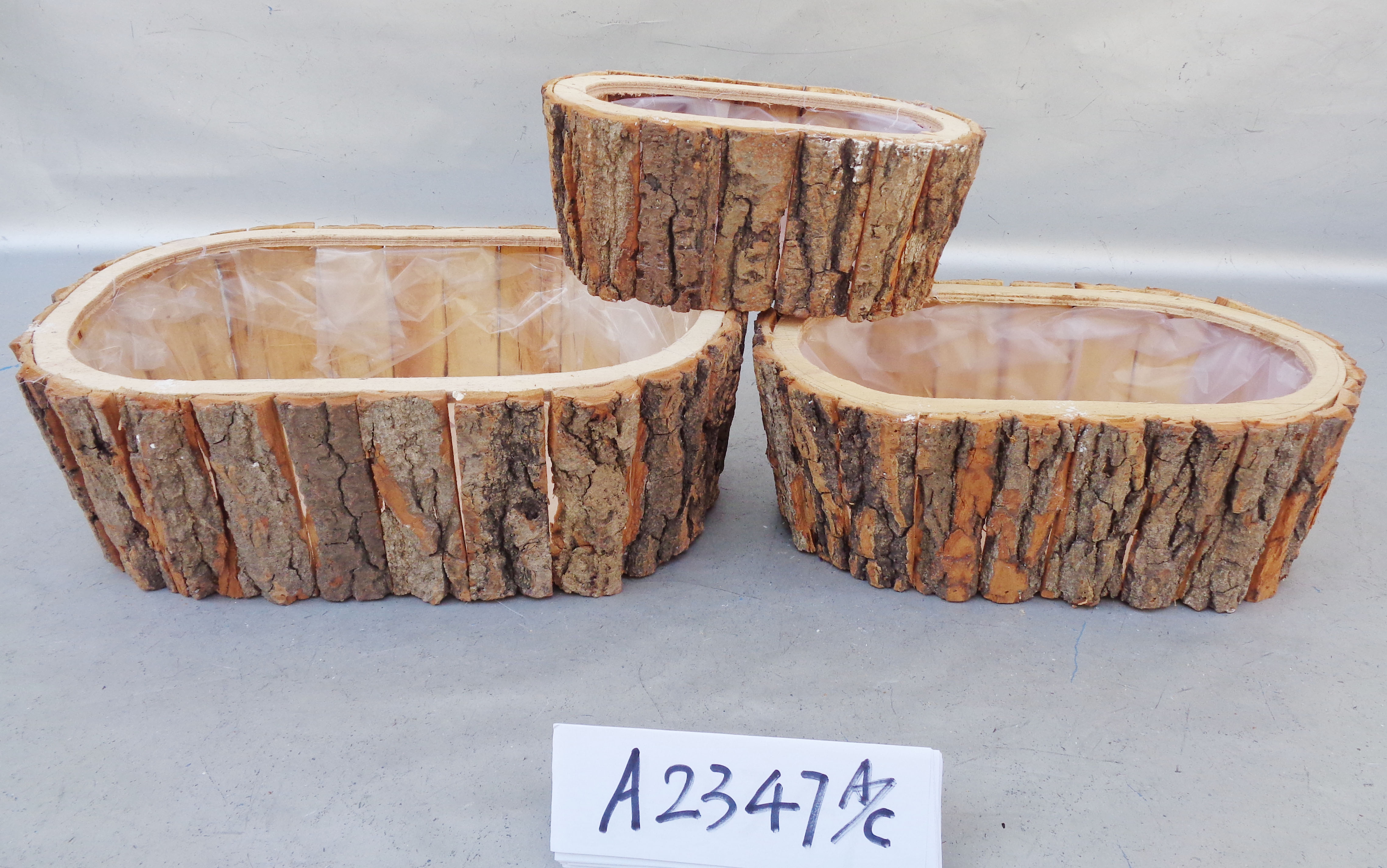 Wooden Flower Pot Set of 3