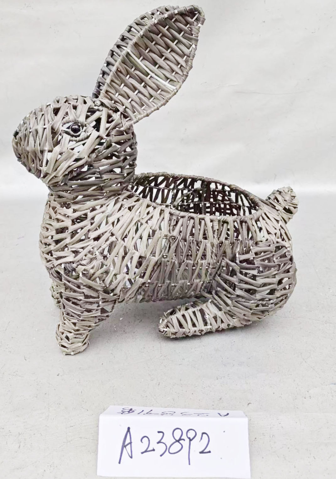 Rabbit Shape Plastic Rope Weave Craft