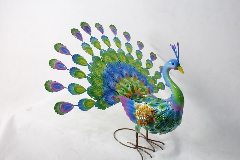 Handmade Metal Animal Statues Garden Decor