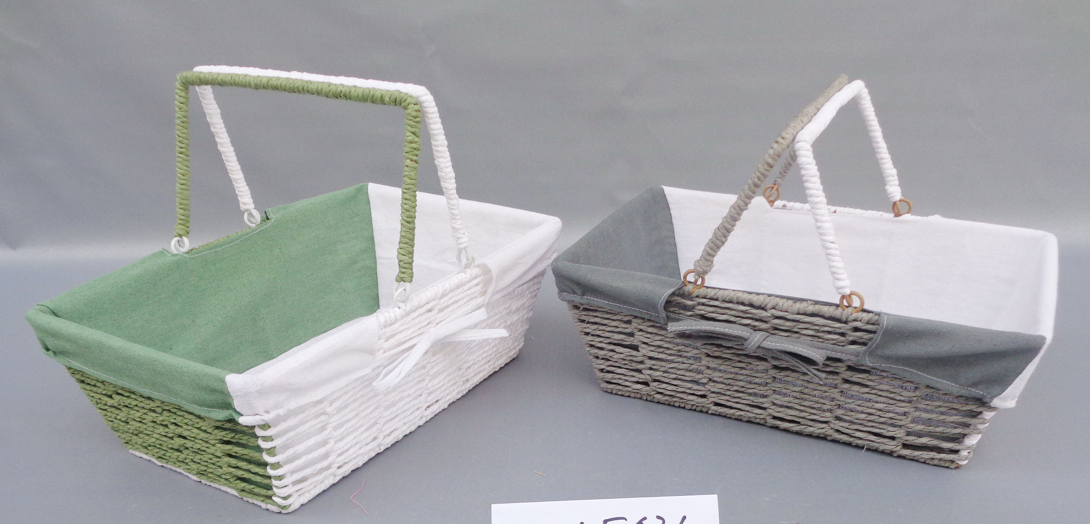 Iron Wire Paper Rope Basket