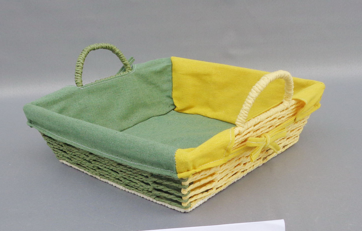 Iron Wire Frame Paper Rope Plate