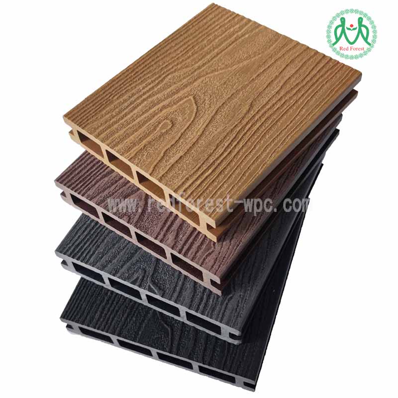 3D Embossed WPC Decking