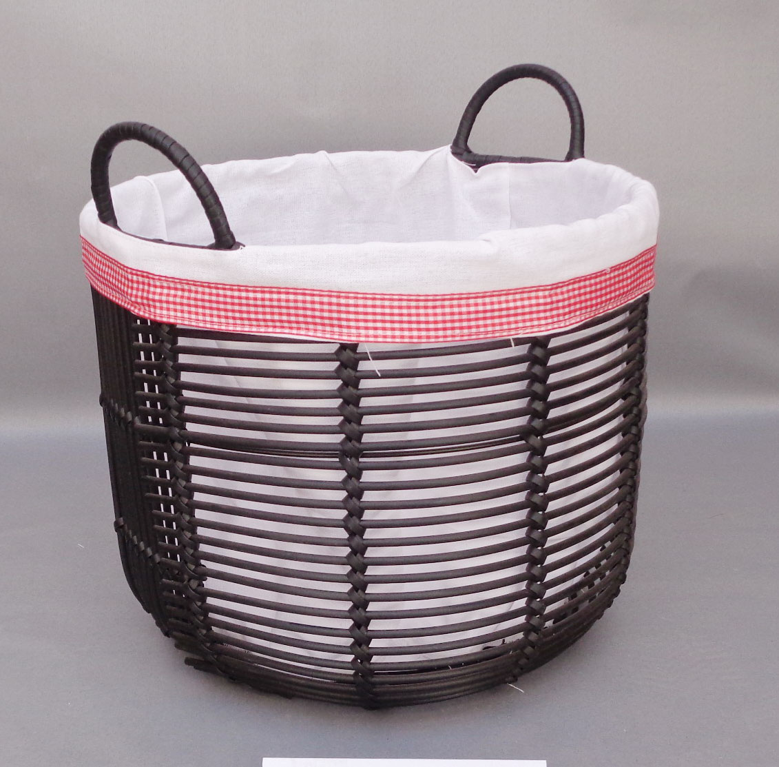 PP Weaving Basket with Iron Frame