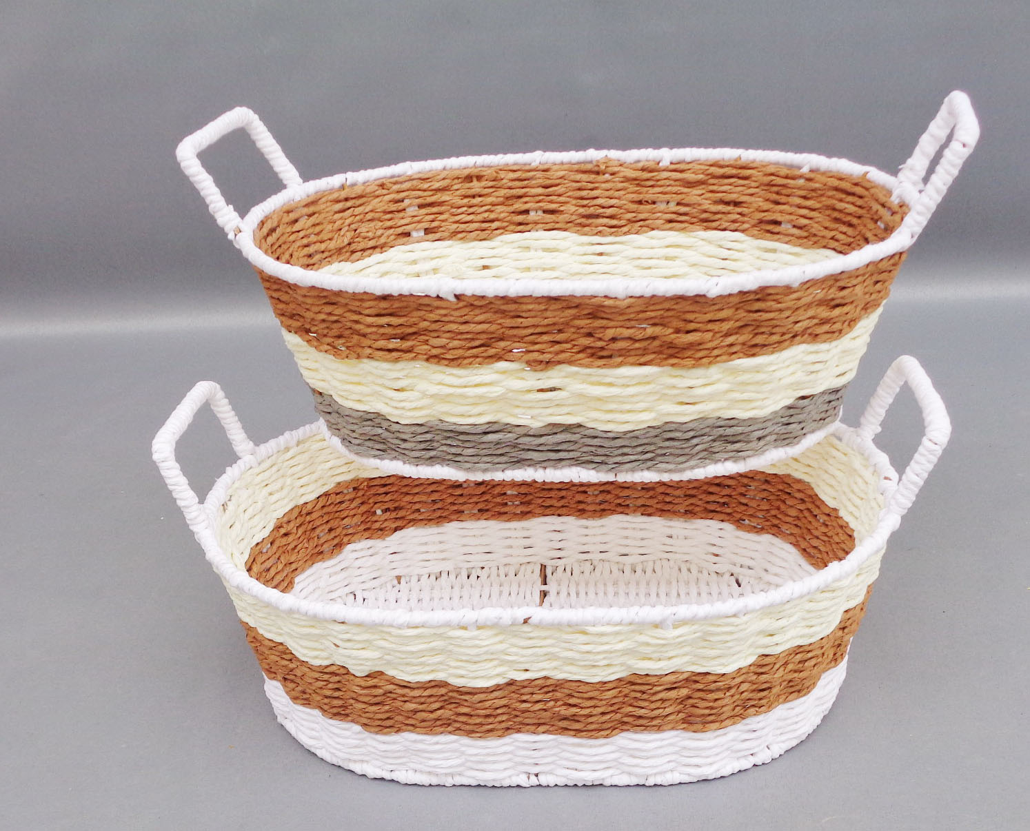 Paper Rope Woven Basket