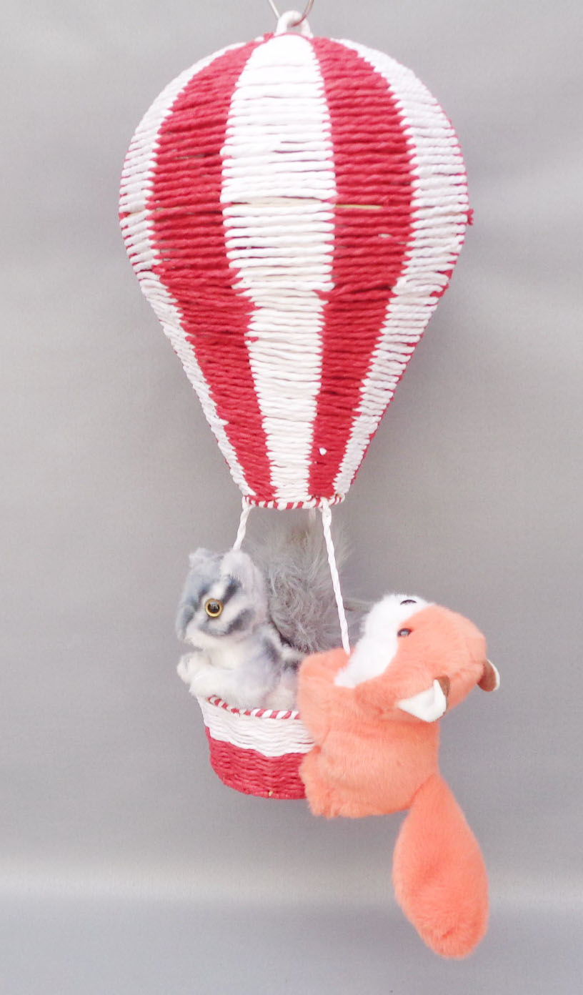 Paper Rope Weave Hot Air Balloon