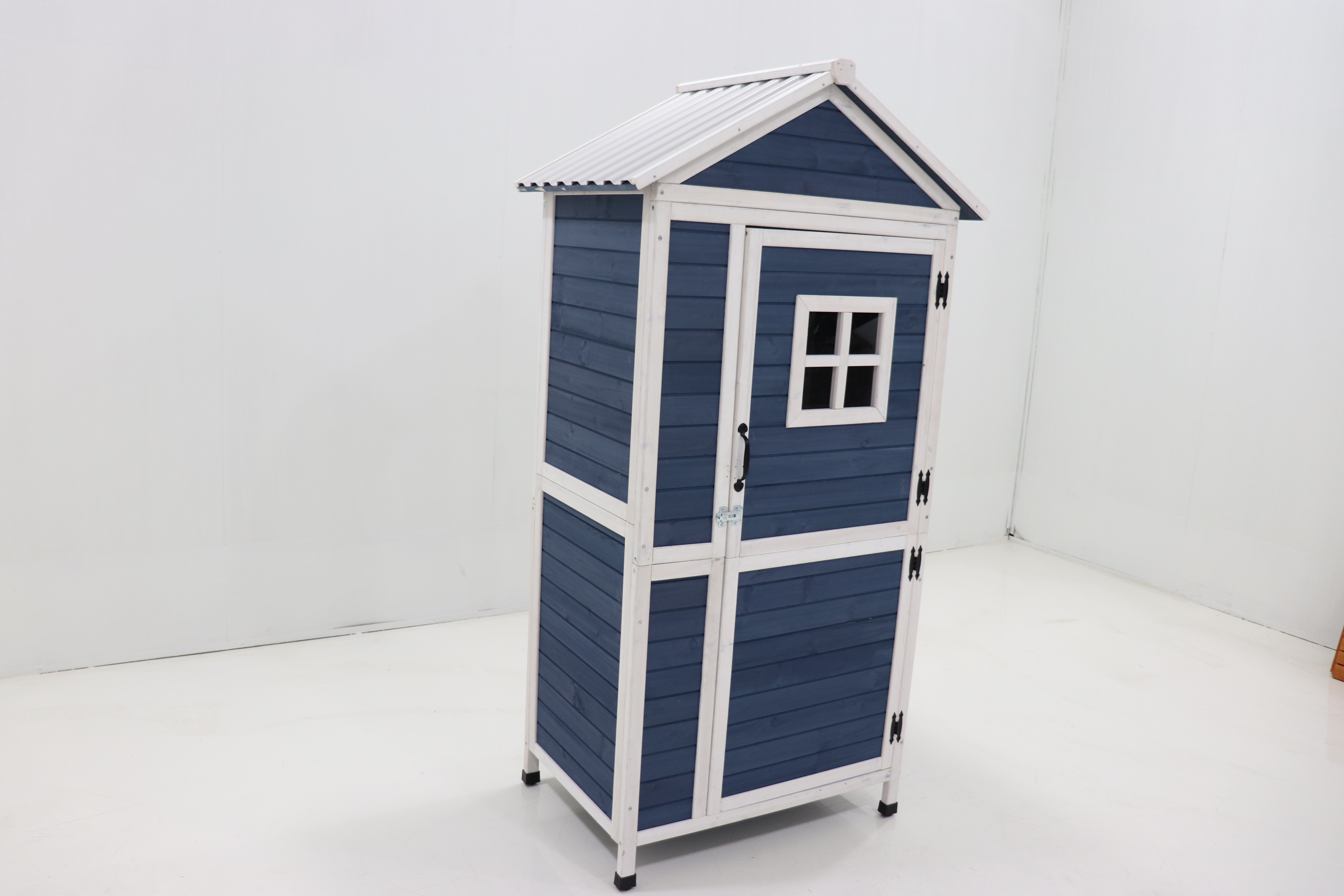 Vertical Outdoor Tool Storage Cabinet
