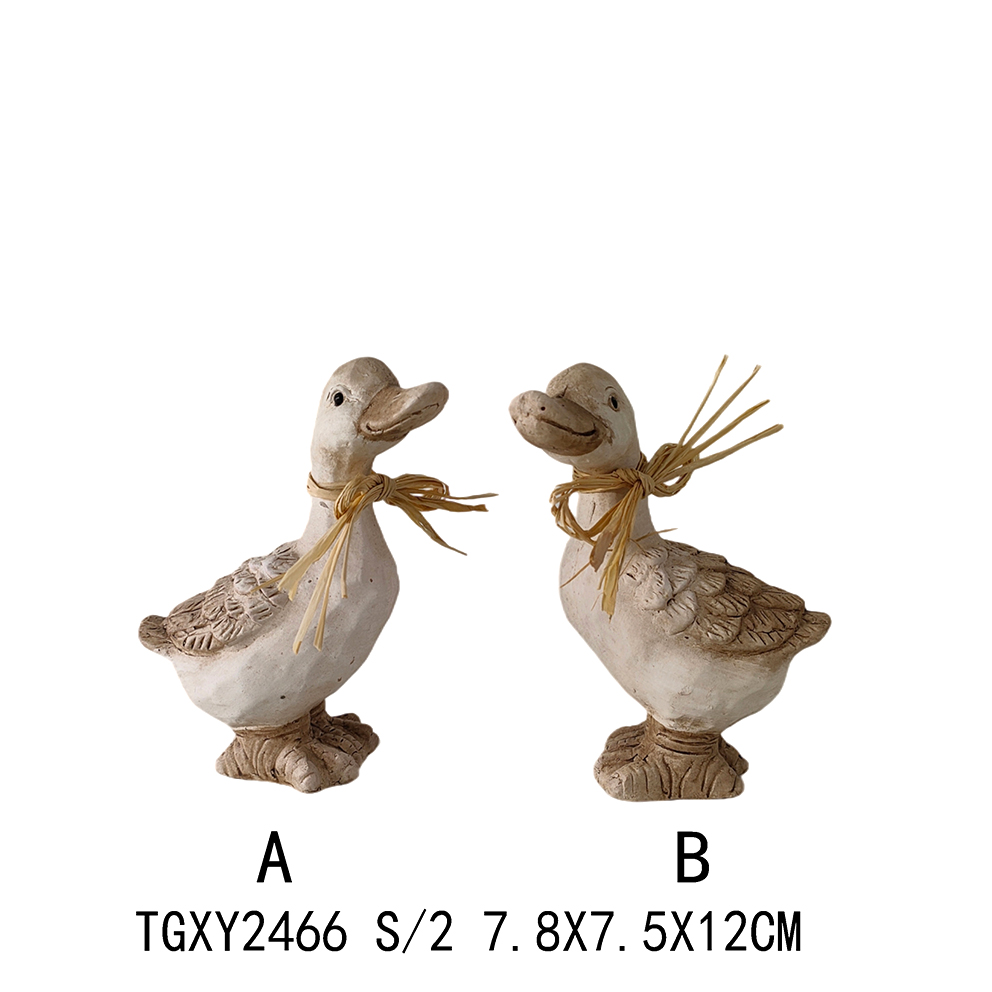 MGO Animal Garden Planter Ornaments Frog Hen Duck Rooster