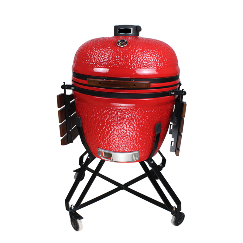 SEB KAMADO 26 Inch Ceramic BBQ Grill Pizza Oven Smoker