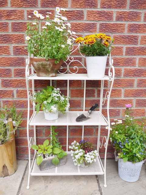 Handmade Outdoor Planter Plant Stand