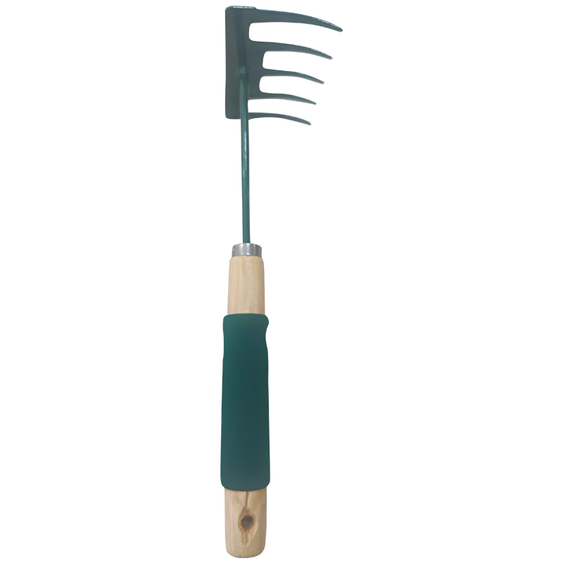 DR.EASY Mini Garden Five-Pronged Rake