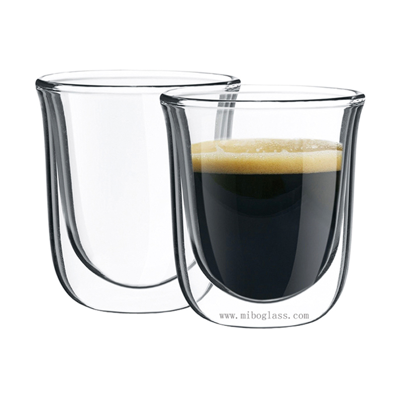Double Wall Borosilicate Glass Coffee Cup