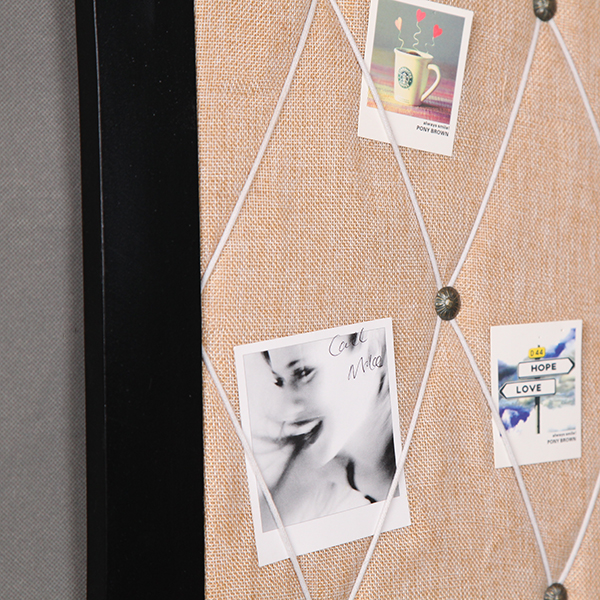 Multifunctional Wall Organizer with Chalkboard, Cork Board, and Key Holder