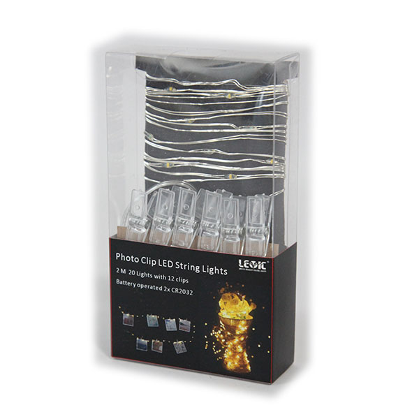 LED String Lights Photo Clips