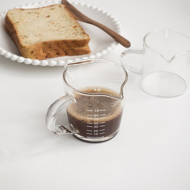Graduated Borosilicate Glass Cup