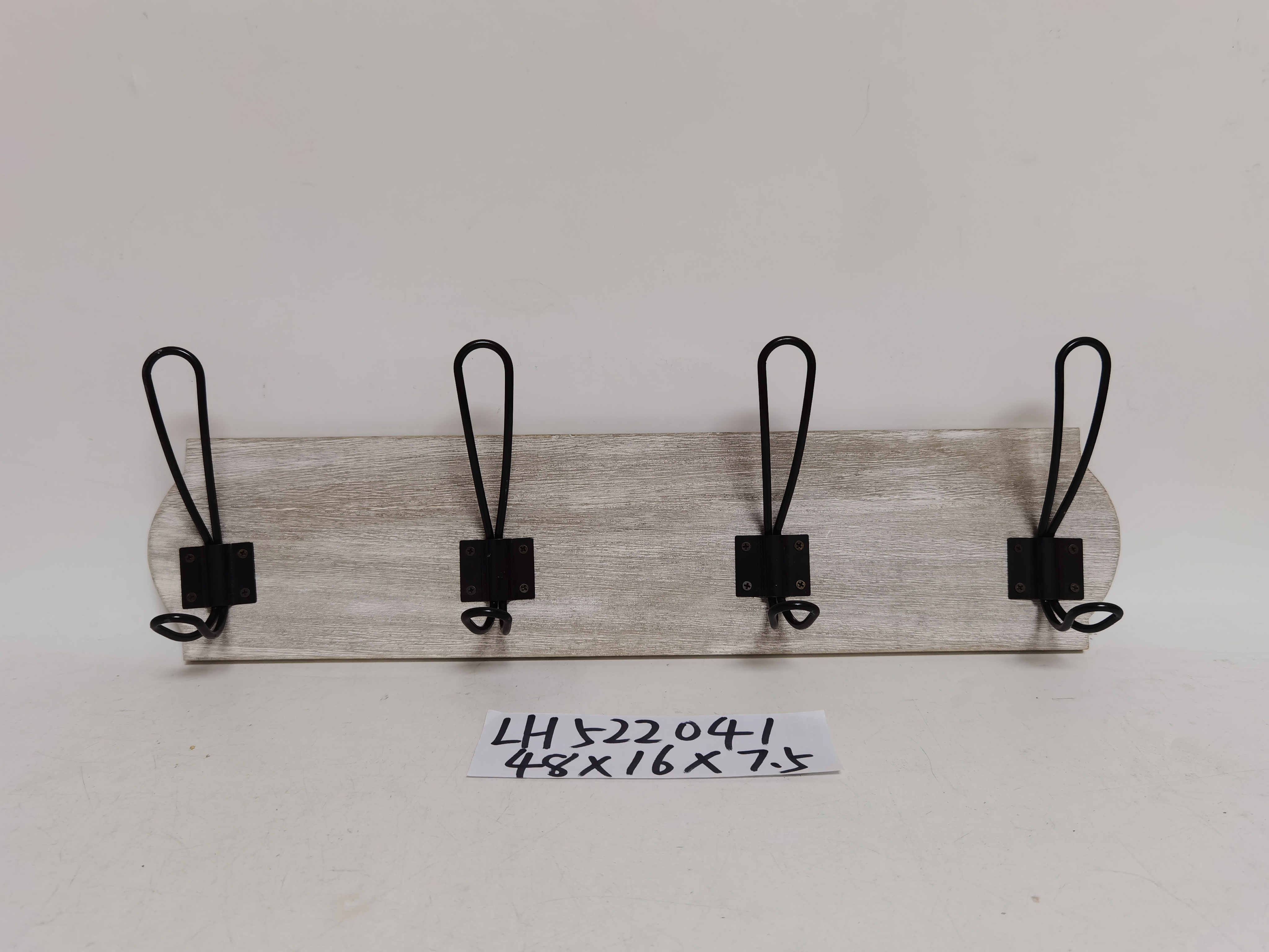 Wooden retro wall hook