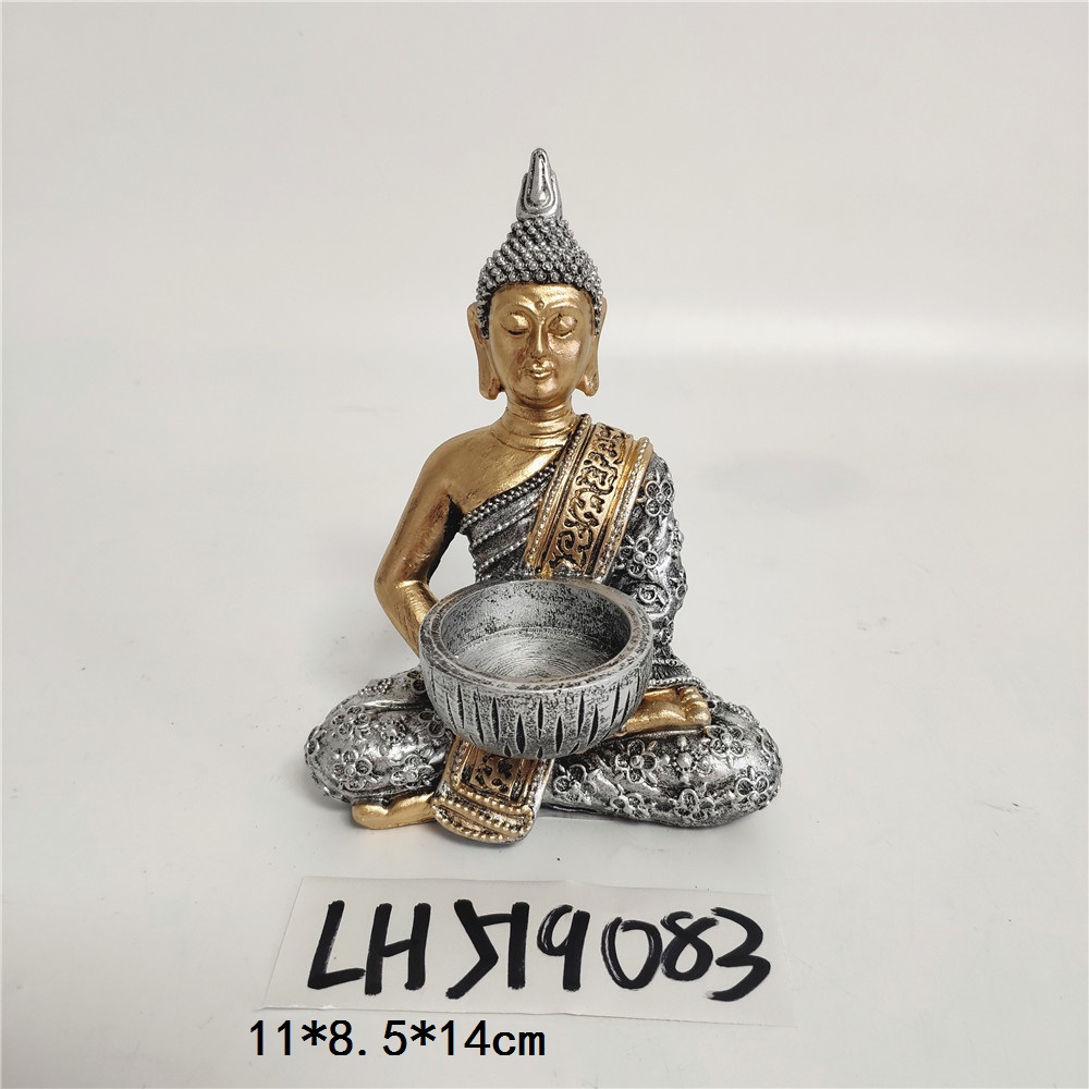 Polyresin Buddha Home Decoration Zen Garden