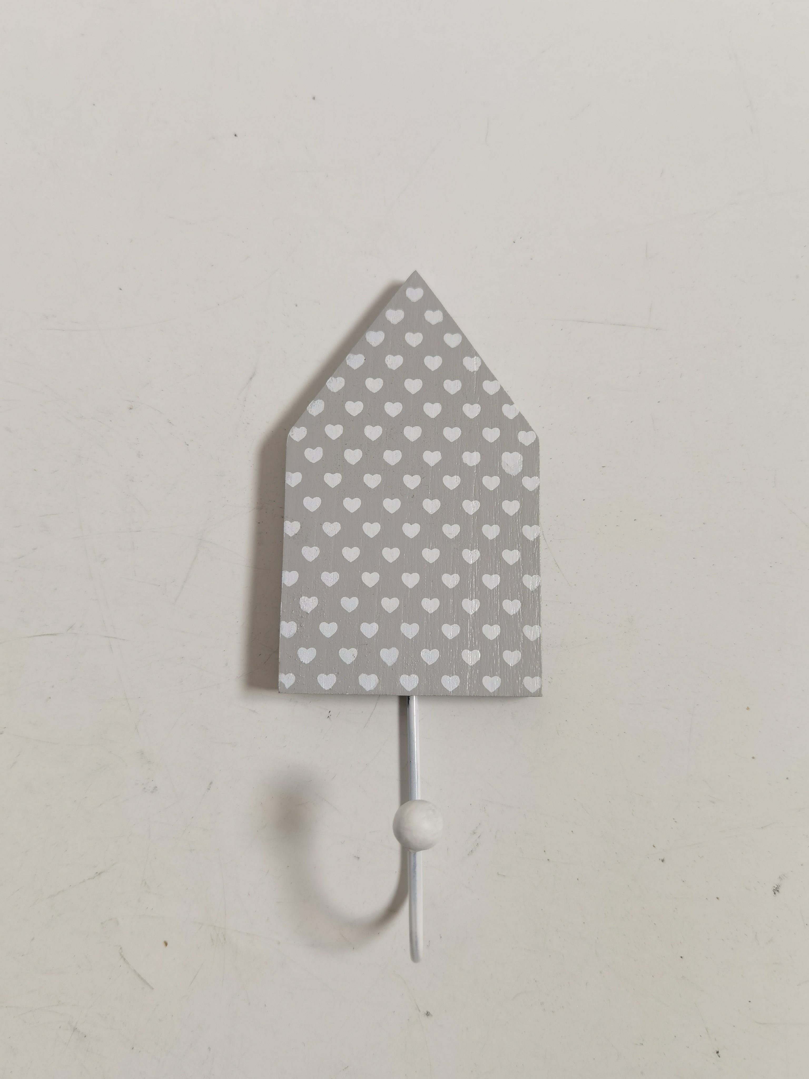 Wooden household wall hook