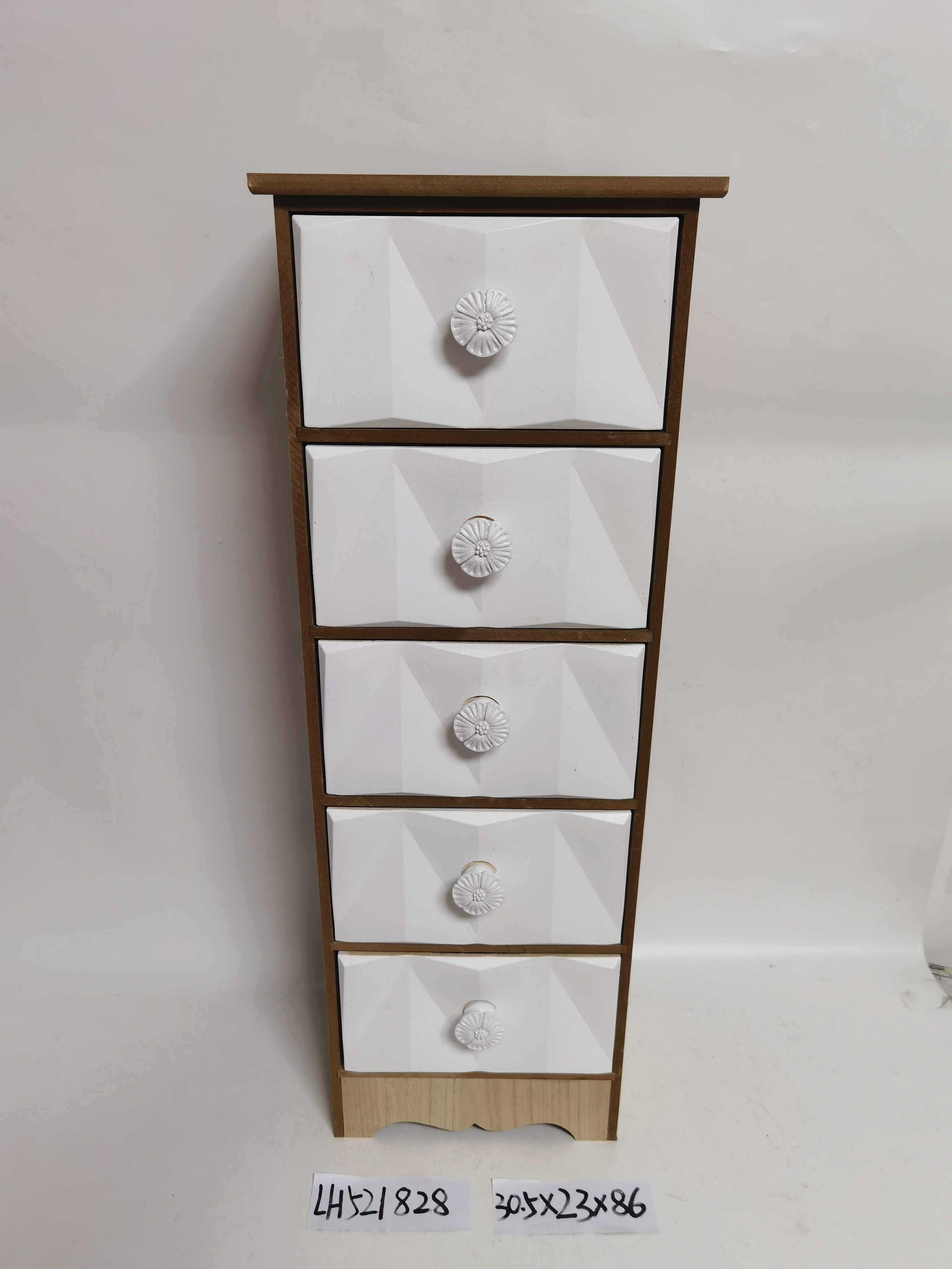 MDF storage drawer cabinet