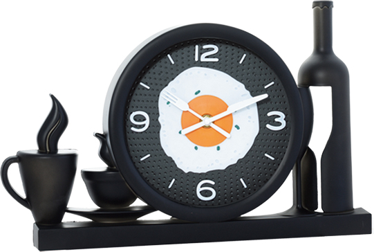 Creative Kitchen Wall Clock Plastic 40cm
