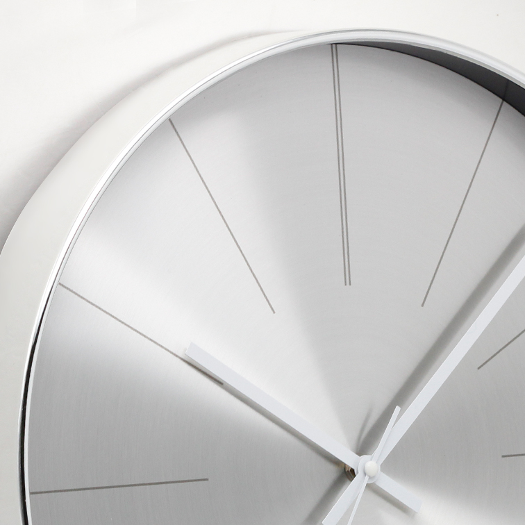 Deheng 24 Hour Clock Movement 16 Inch Metal Wall Clock