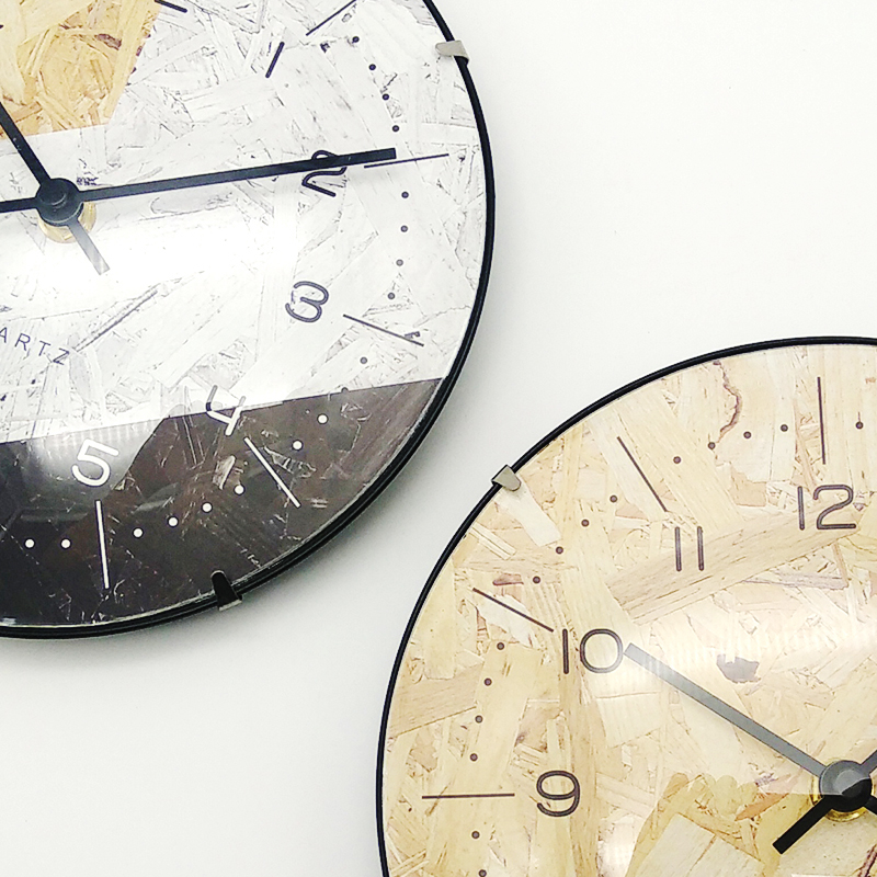 8 Inch Glass Table Clock