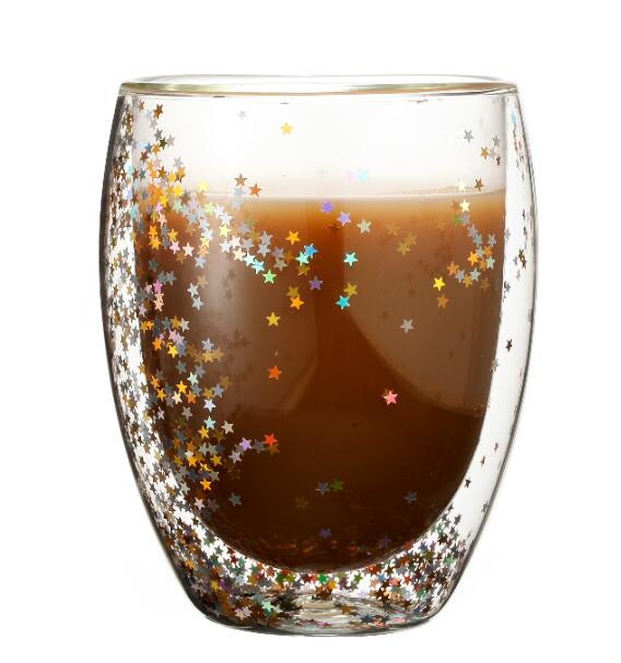 High Borosilicate Double Wall Glass Coffee Cup