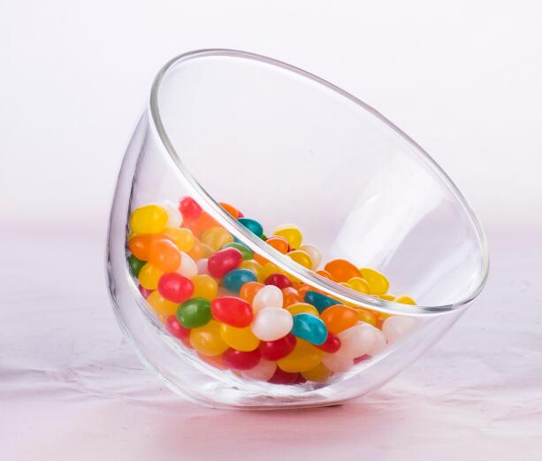 Double Wall Borosilicate Glass Candy Bowl 230ml