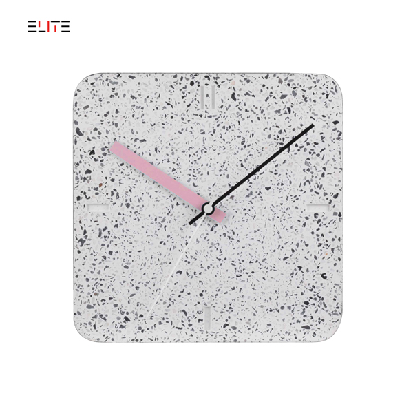 Concrete Terrazzo Wall Clock