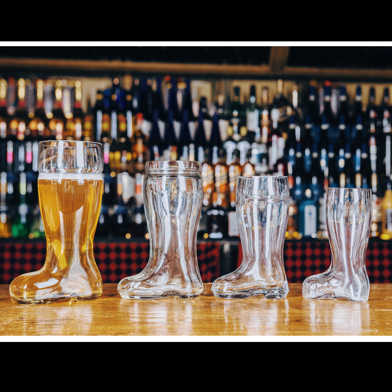 Boot Beer Glass