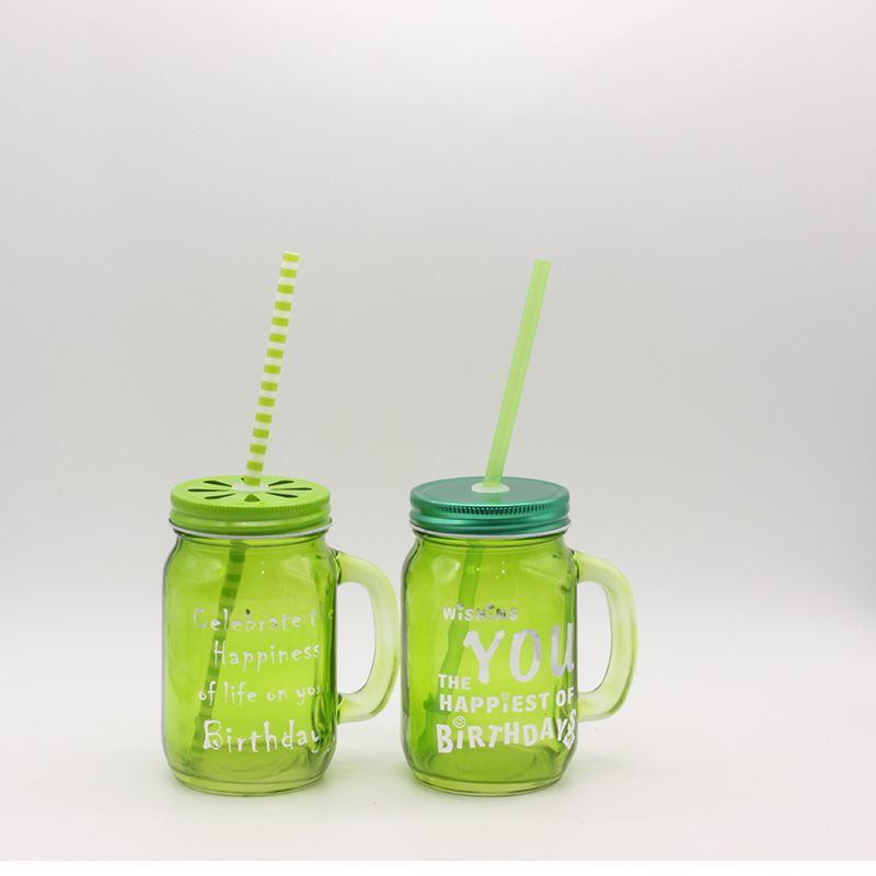 Mason Jar Glass for Juice