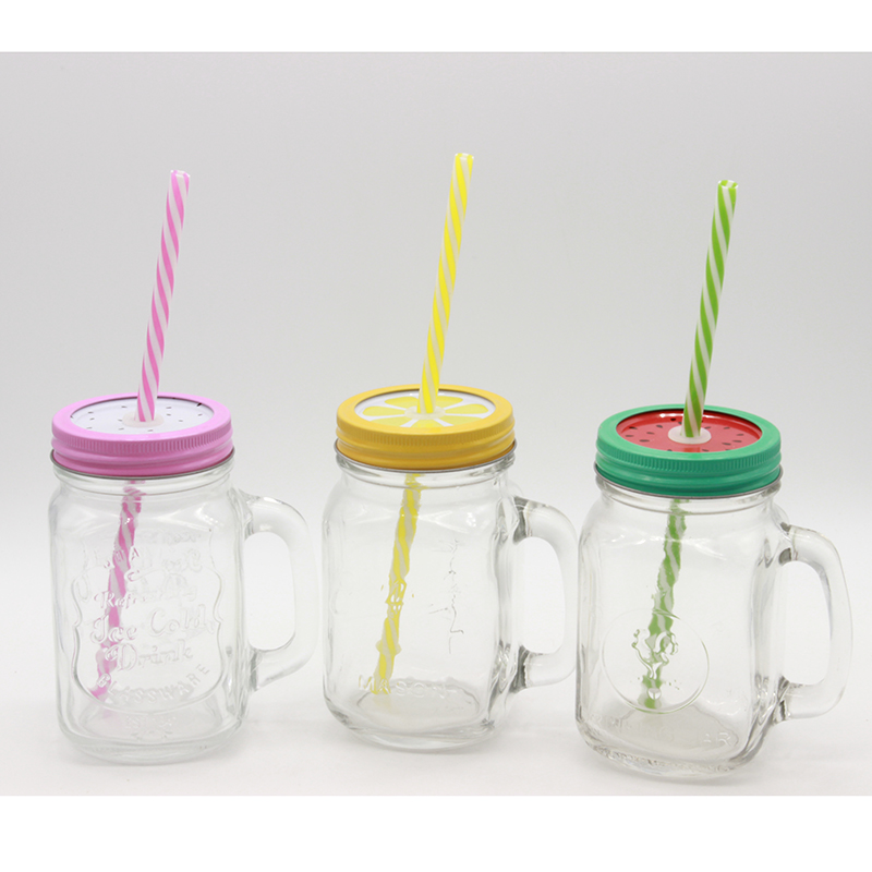 Mason Jar Glass for Juice