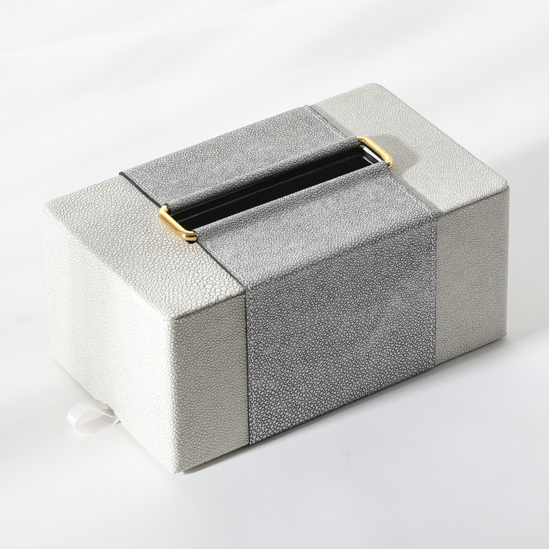 Orange Rectangular Tissue Box
