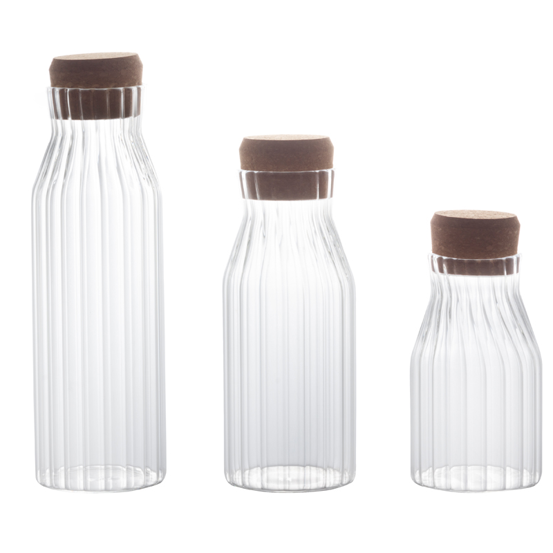 Borosilicate Glass Storage Jar Canister