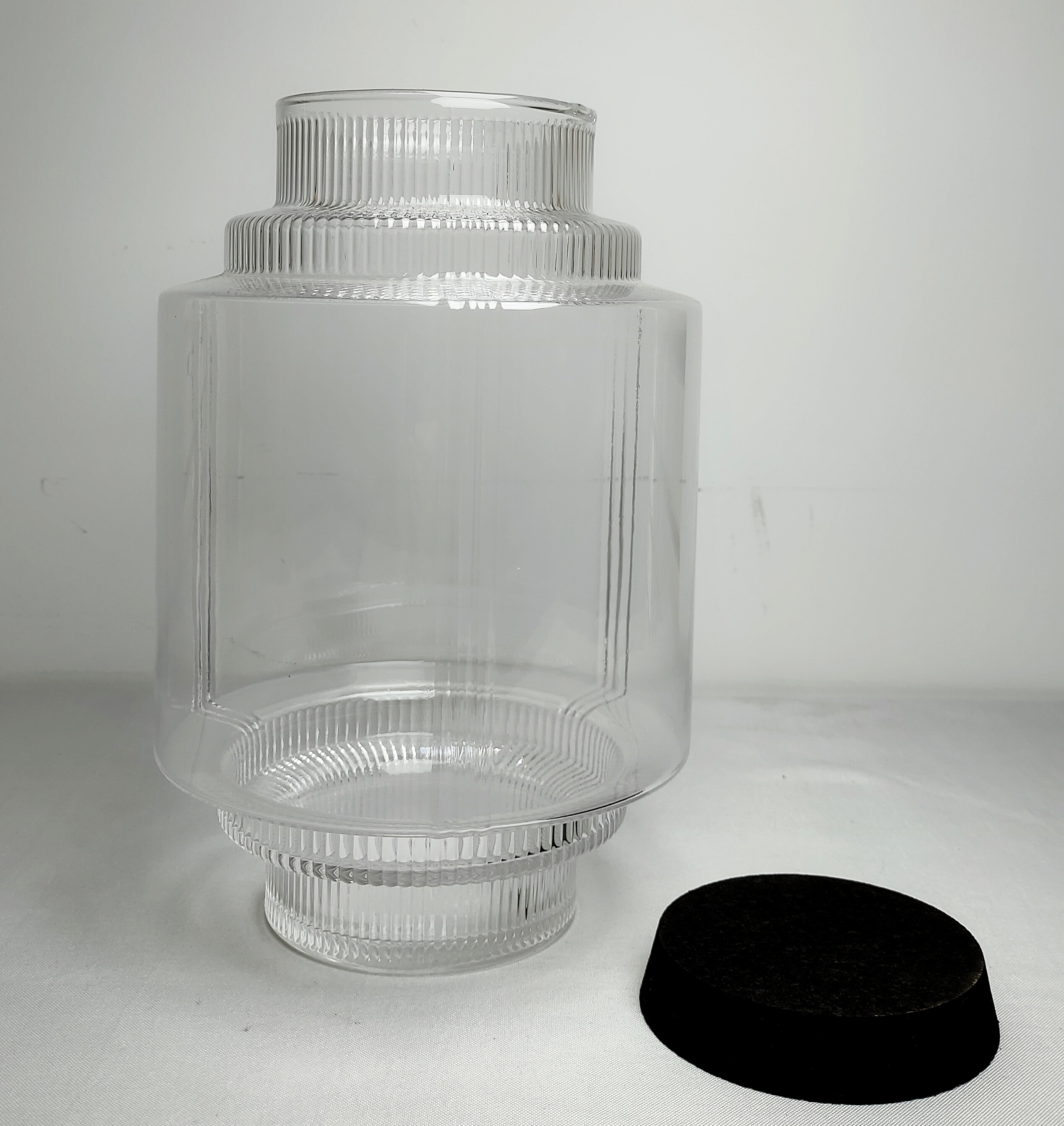 Glass Storage Jar with Cork Lid