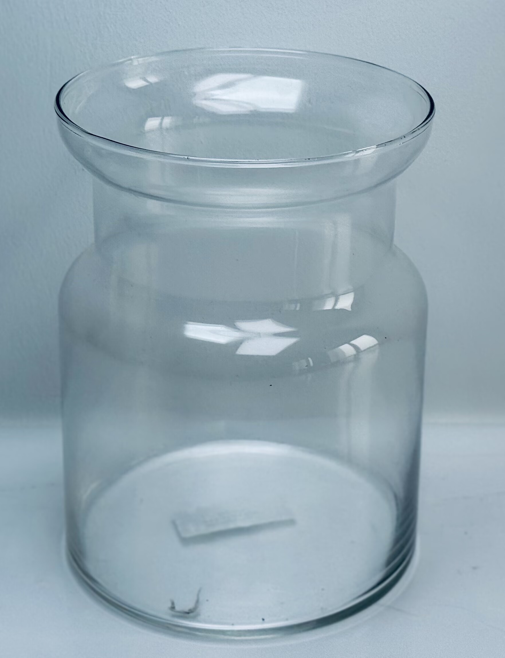 Clear Glass Vase