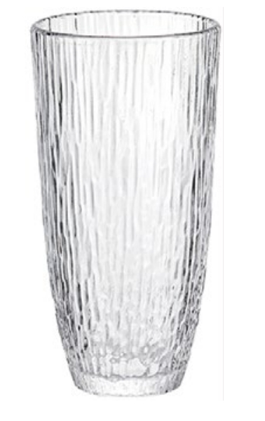 Ribbed Glass Tumbler