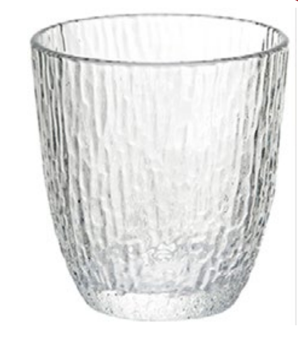 Ribbed Glass Tumbler