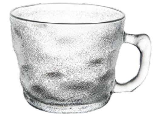 Glass Coffee Cup with Handle