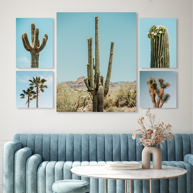 5 in 1 Canvas Wall Art Set Scenery