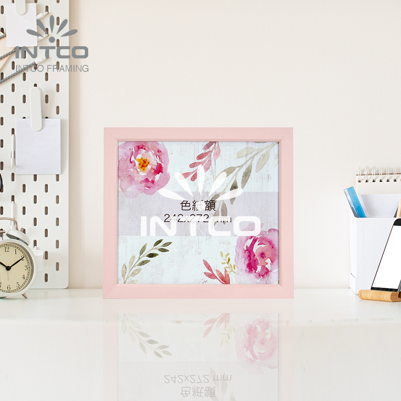 Decorative Frame and Colored Paper Mat