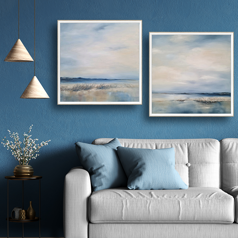 Handmade Seascape Oil Painting Canvas Art