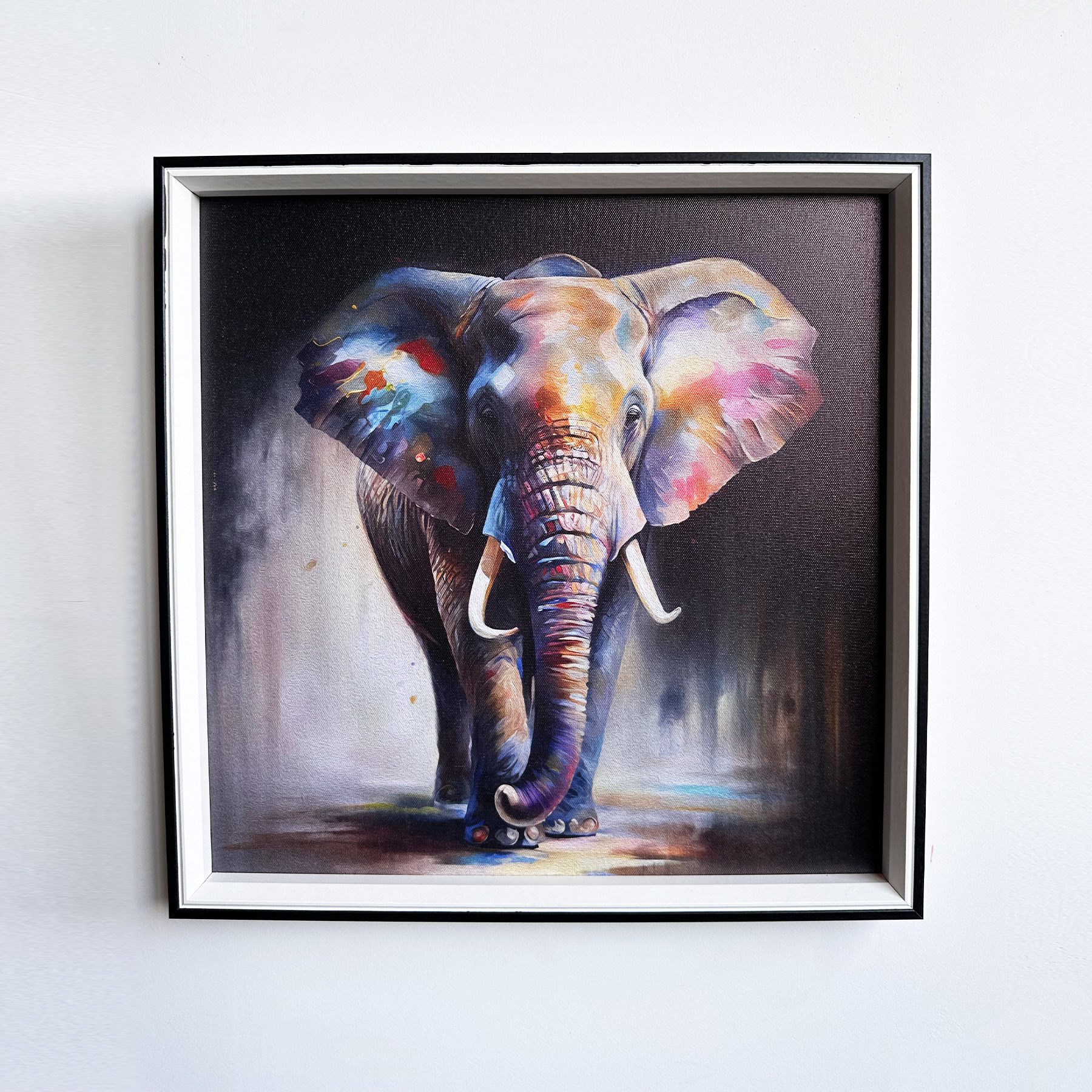 Funny Animal Framed Canvas Wall Art Decor