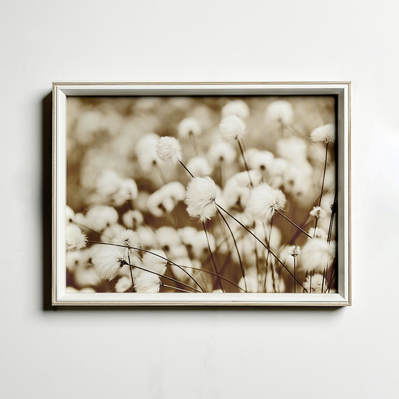 Foil Canvas Wall Art Prints Framed Home Decor