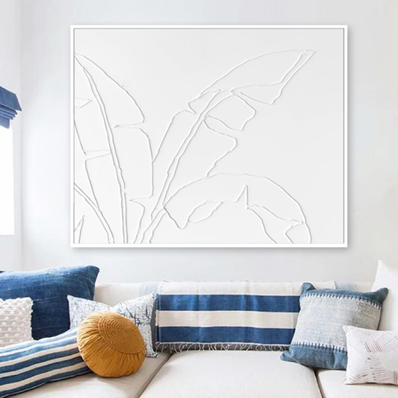 Heavy Handpainted Textured Modern Canvas Wall Art